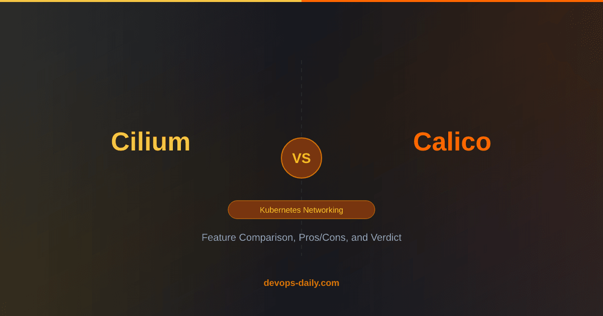 Cilium vs Calico